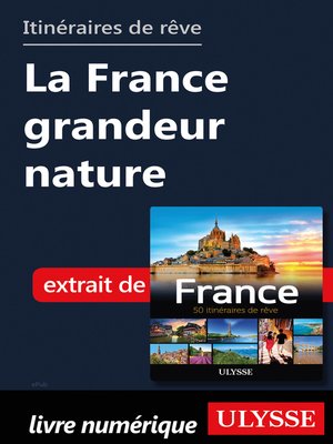 cover image of Itinéraires de rêve--La France grandeur nature